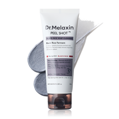 Peel Shot Black Rice Mochi Whip Cleanser