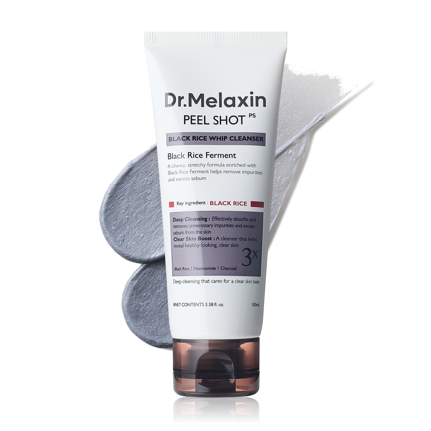 Peel Shot Black Rice Mochi Whip Cleanser