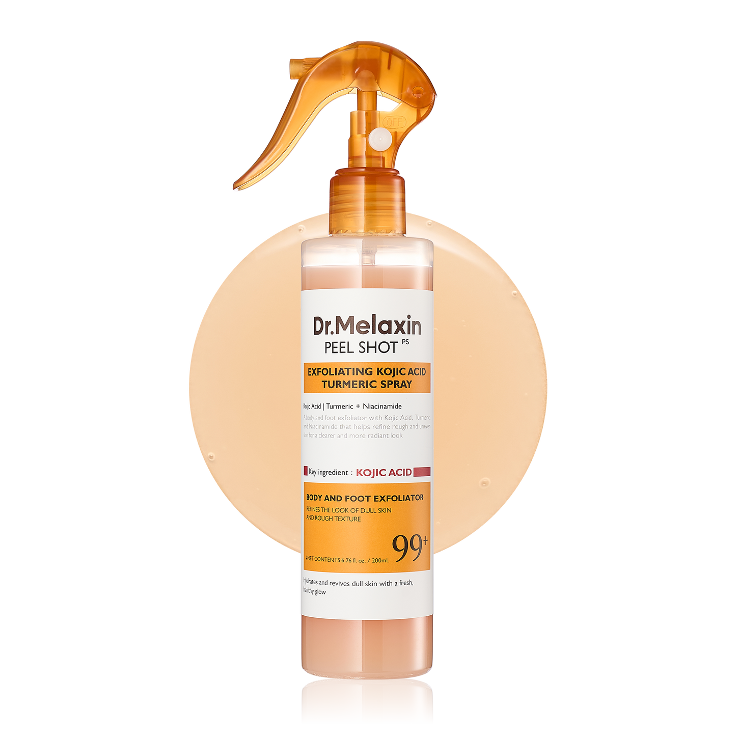 Peel Shot Keratin Care Kojic Acid Turmeric Spray VIP