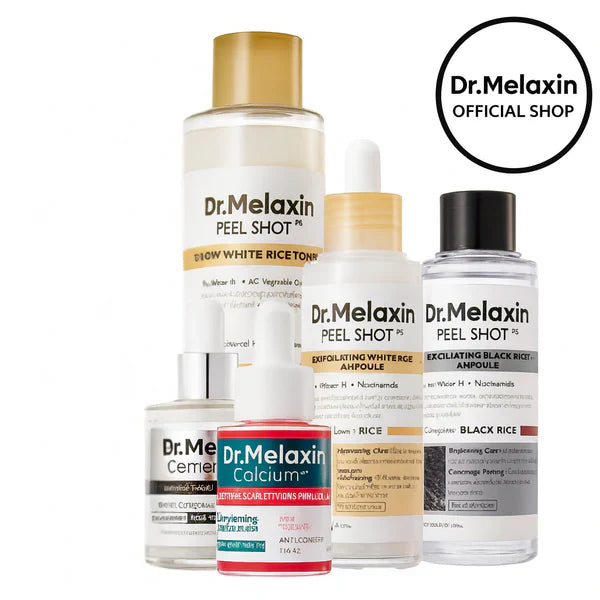 Dr. Melaxin Official Glass Skin Essential Kit (5 pcs)&trade;
