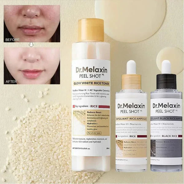 Dr. Melaxin Glow Rice Glass Skin Premium Kit (6 pcs)&trade;
